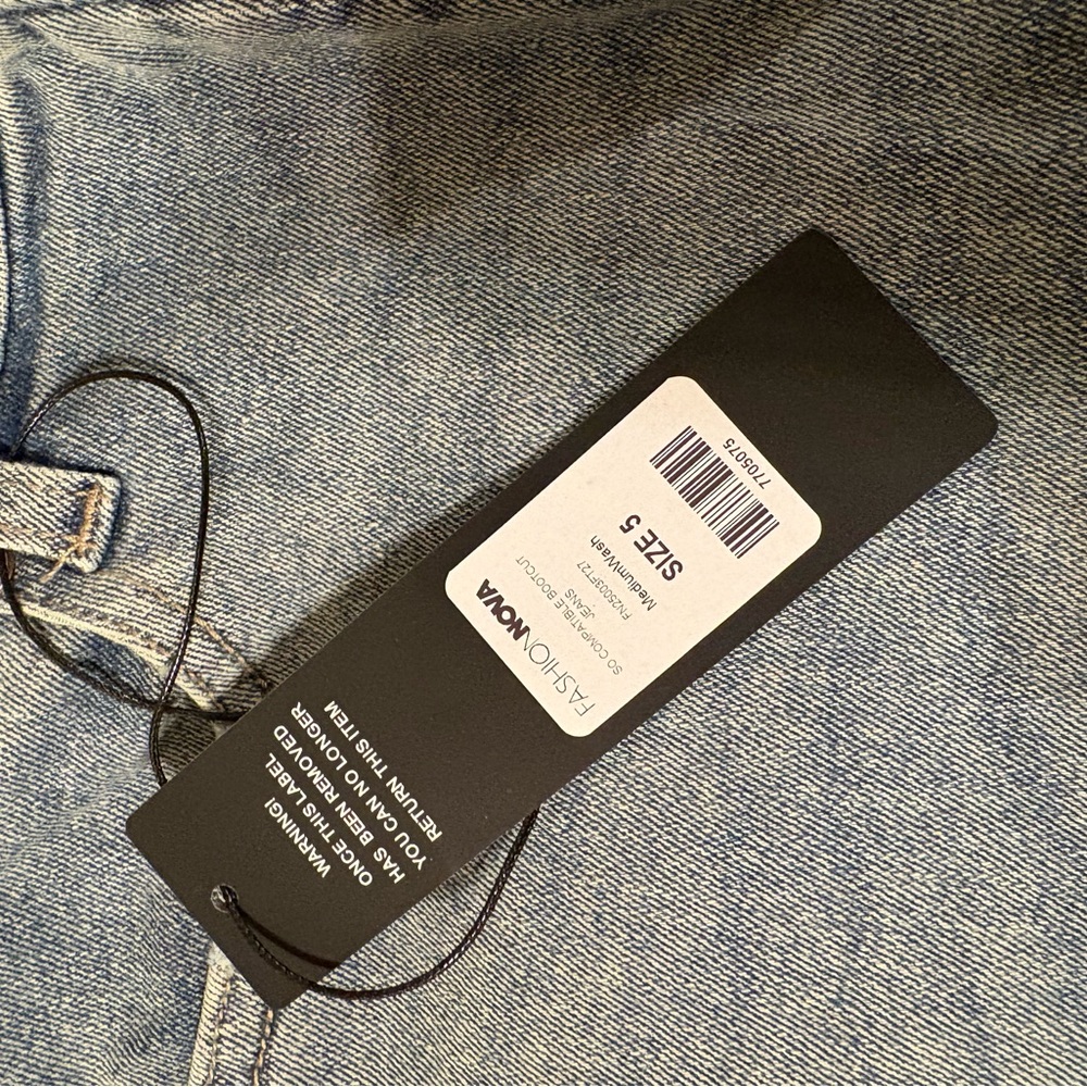 Fashion Nova Light Blue Skinny Jeans